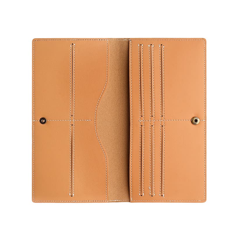 コンパクト 財布 手縫い本革マルチウォレット財布