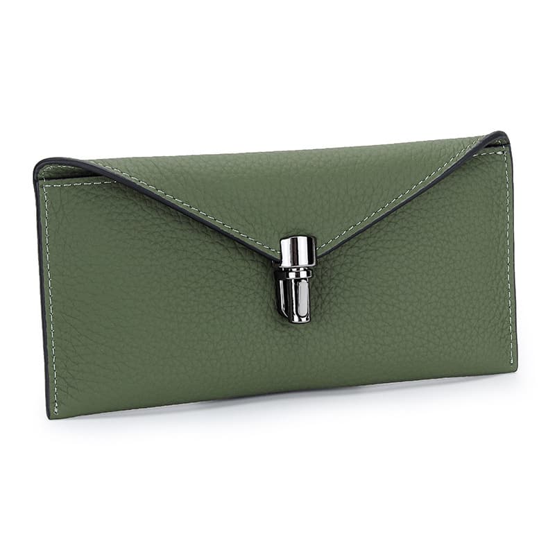 コンパクト 財布 シンプル本革スマート財布