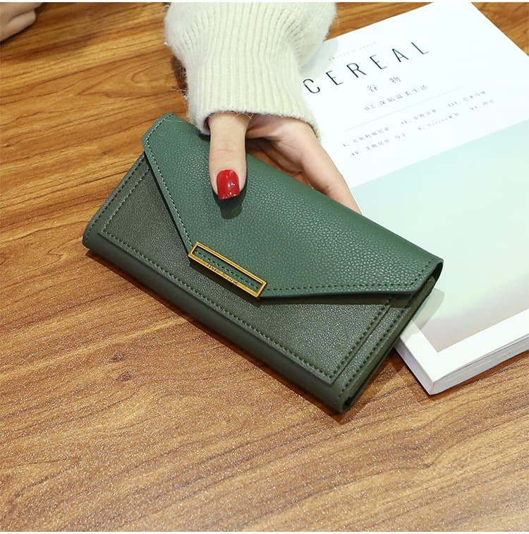 コンパクト 財布 エレガント封筒型スリム財布