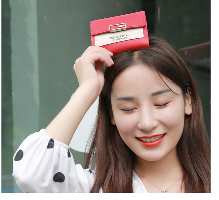 コンパクト 財布 レディース 高級感小さい財布カード収納付きコンパクト財布