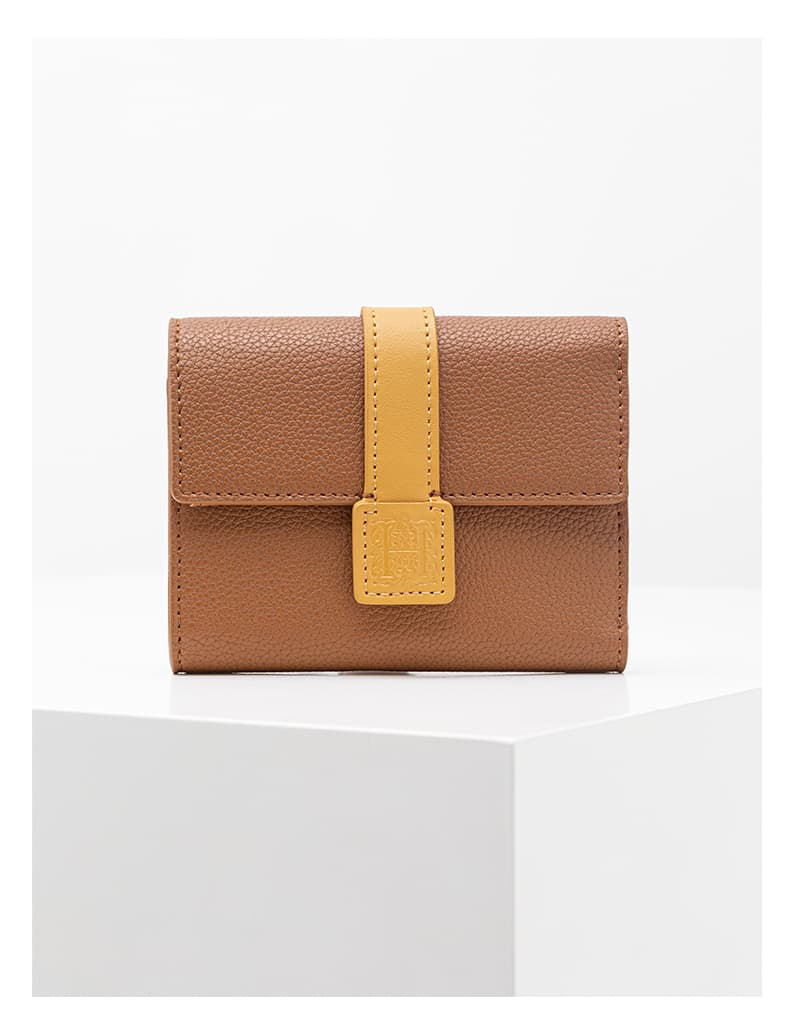 コンパクト 財布 三つ折り上質レザー ミニ財布