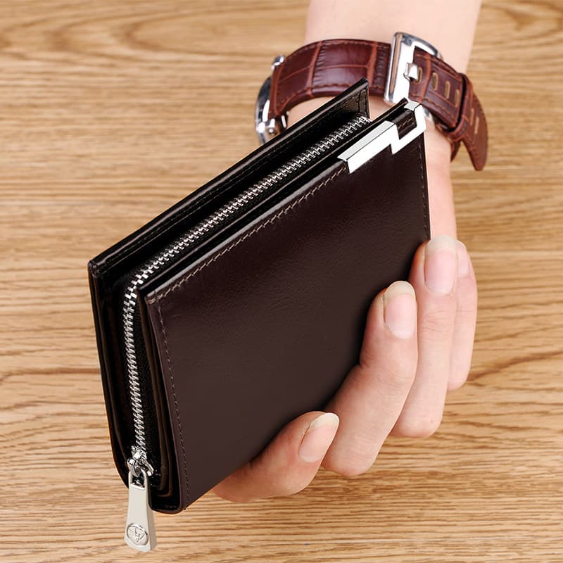 コンパクト 財布 洗練された二つ折り薄型財布