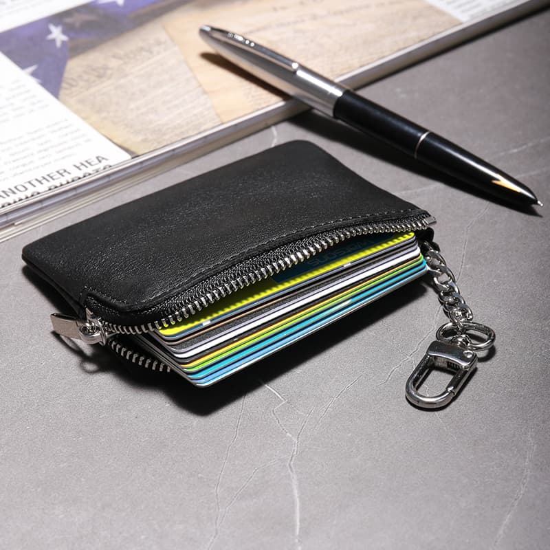 コンパクト 財布 カードが一目で分かる薄型財布