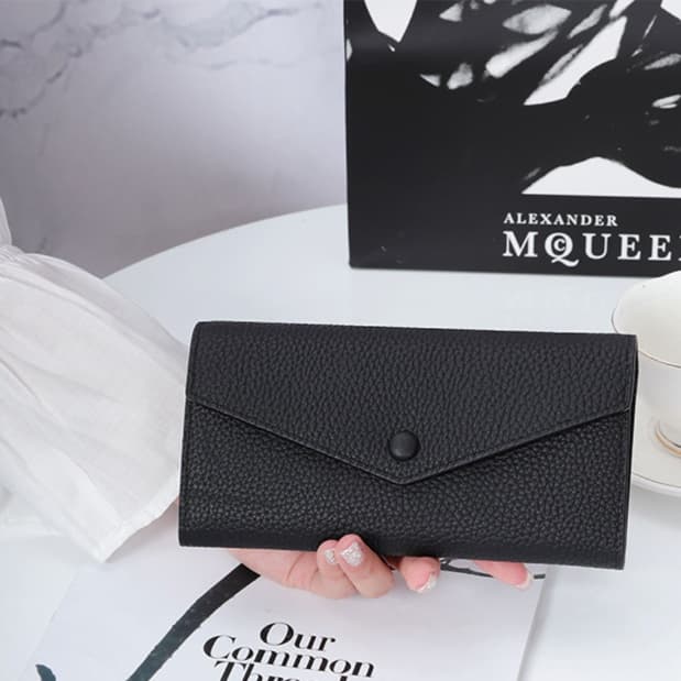 コンパクト 財布 上質なレザー エンベロープ コンパクト財布