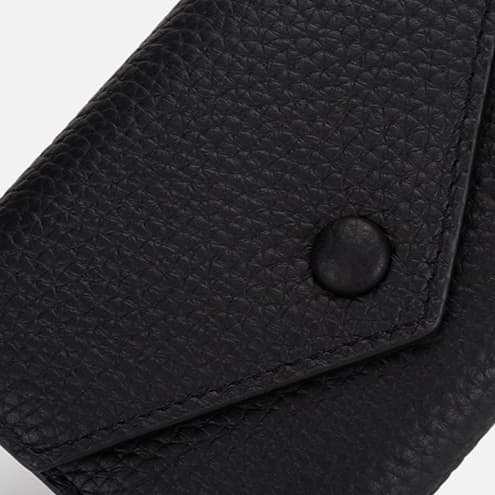 コンパクト 財布 上品シンプル三つ折りミニ財布