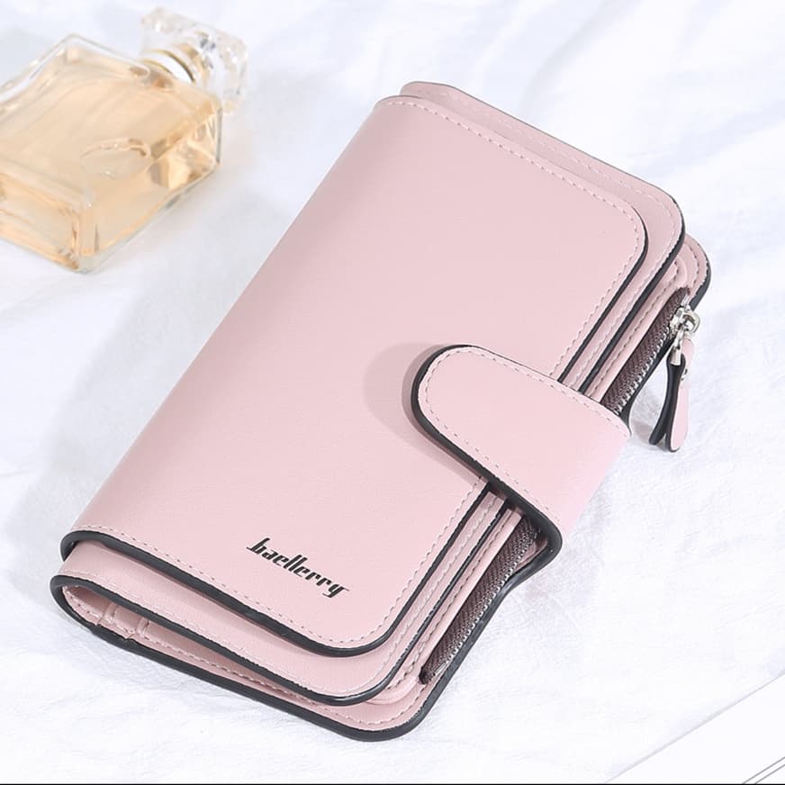 コンパクト 財布 多収納シンプル三つ折りミニ財布