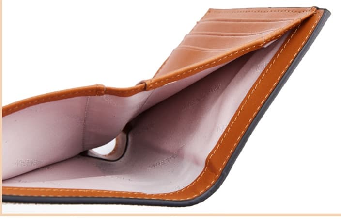 コンパクト 財布 模様入り上質レザーミニ財布