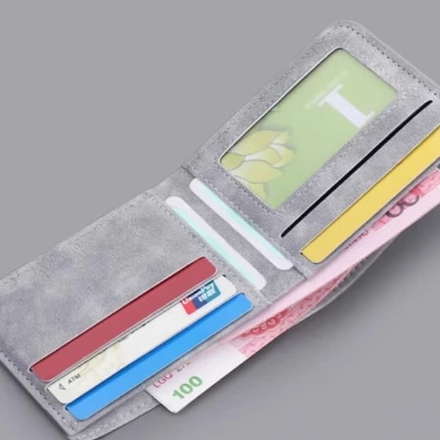 コンパクト 財布 スタイリッシュ コンパクト 二つ折り財布