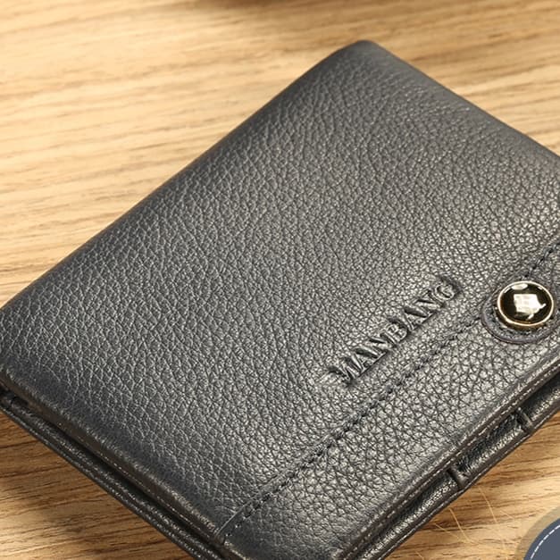 コンパクト 財布 上質レザー コンパクト二つ折り財布