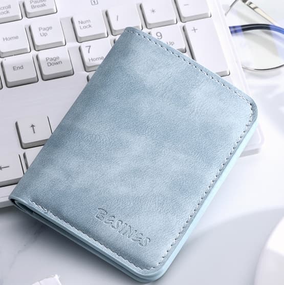 コンパクト 財布 シンプル二つ折りミニ財布