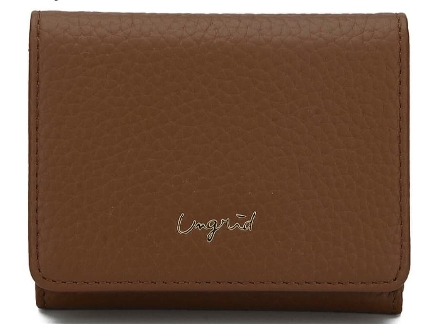 コンパクト 財布 三つ折り 細やかな縫製の上質ミニ財布