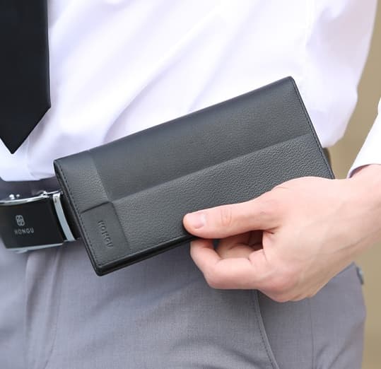 コンパクト 財布 洗練された大人の折りたたみ長財布