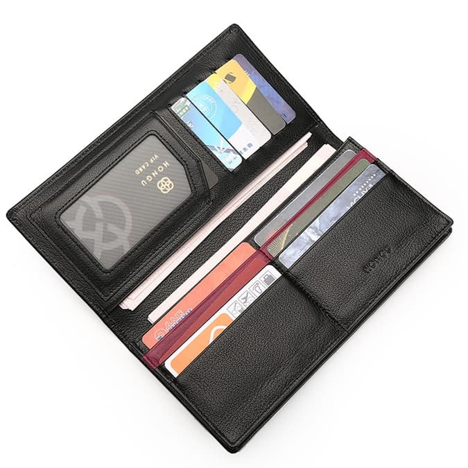 コンパクト 財布 洗練された大人の折りたたみ長財布