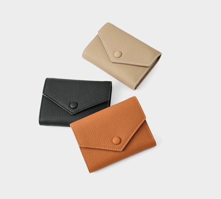 コンパクト 財布 三つ折り 多機能ミニ財布