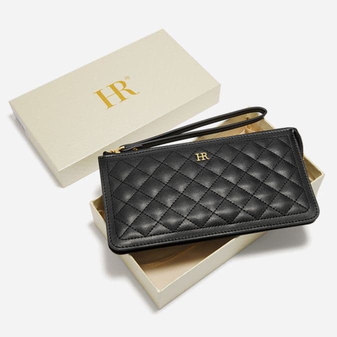 コンパクト 財布 キルティングステッチのコンパクト長財布