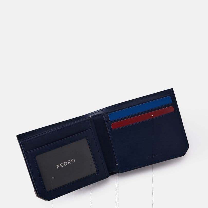 コンパクト 財布 上質レザー シンプル折り財布