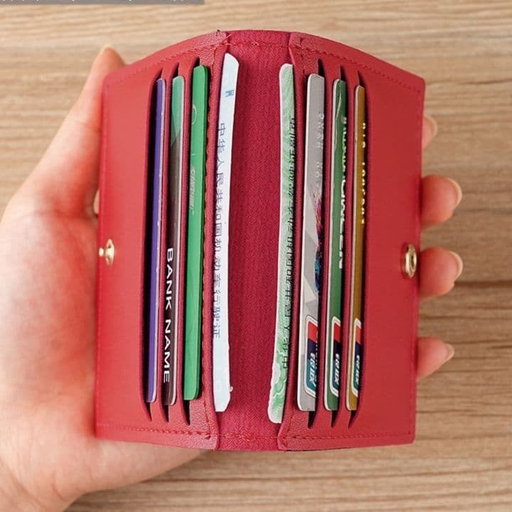 コンパクト 財布 本革 ミニマル 二つ折り 財布 ジップ ウォレット