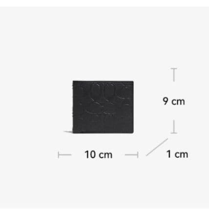 コンパクト 財布 上質型押し革 二つ折りコンパクト財布
