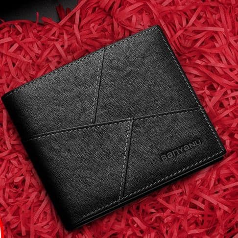 コンパクト 財布 コンパクト 財布 本革ステッチデザイン二つ折り財布