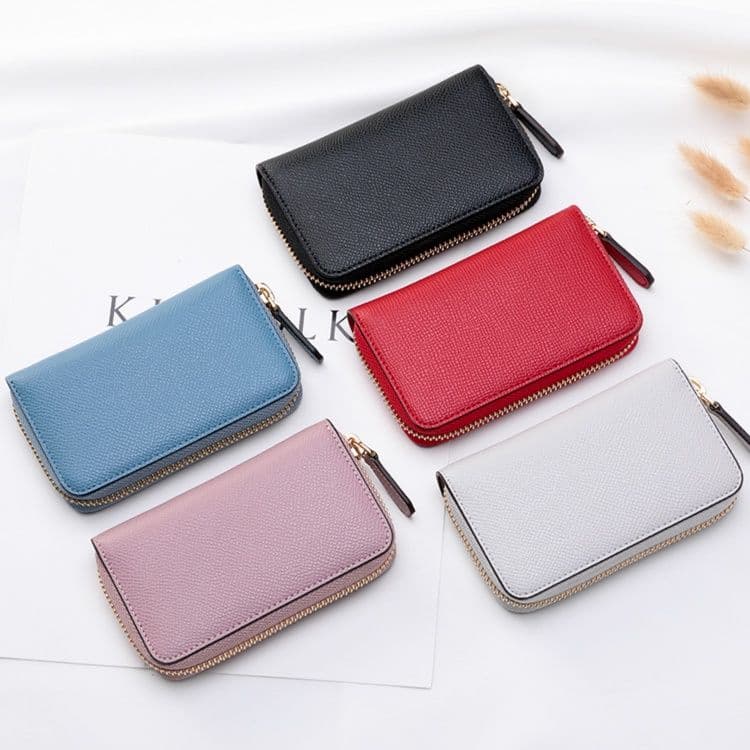 コンパクト 財布 スリム型ファスナー式多機能ミニ財布