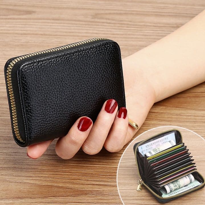 コンパクト 財布 蛇腹式多収納ミニ財布