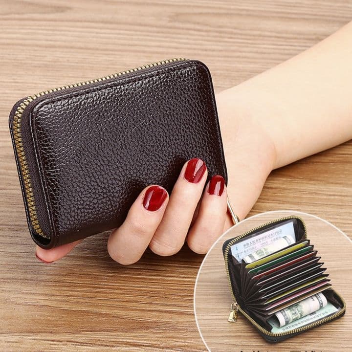 コンパクト 財布 蛇腹式多収納ミニ財布