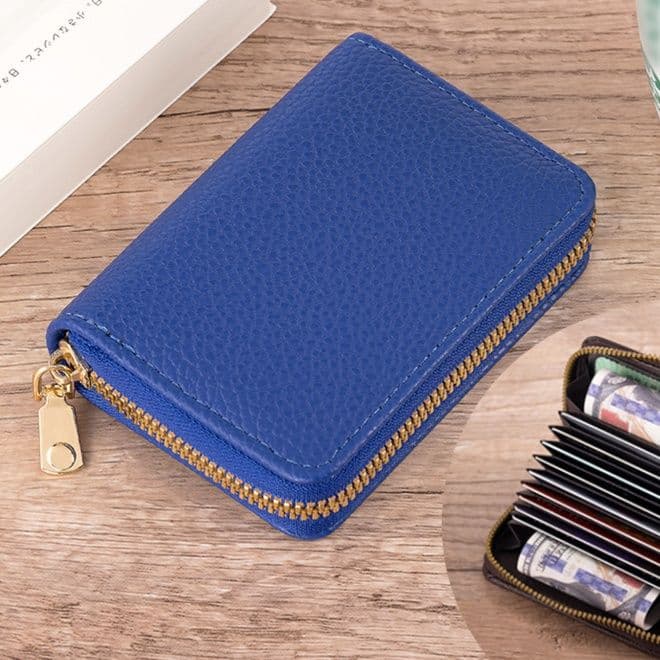 コンパクト 財布 多機能ジップミニ財布