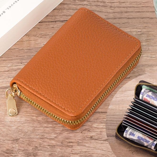 コンパクト 財布 多機能ジップミニ財布