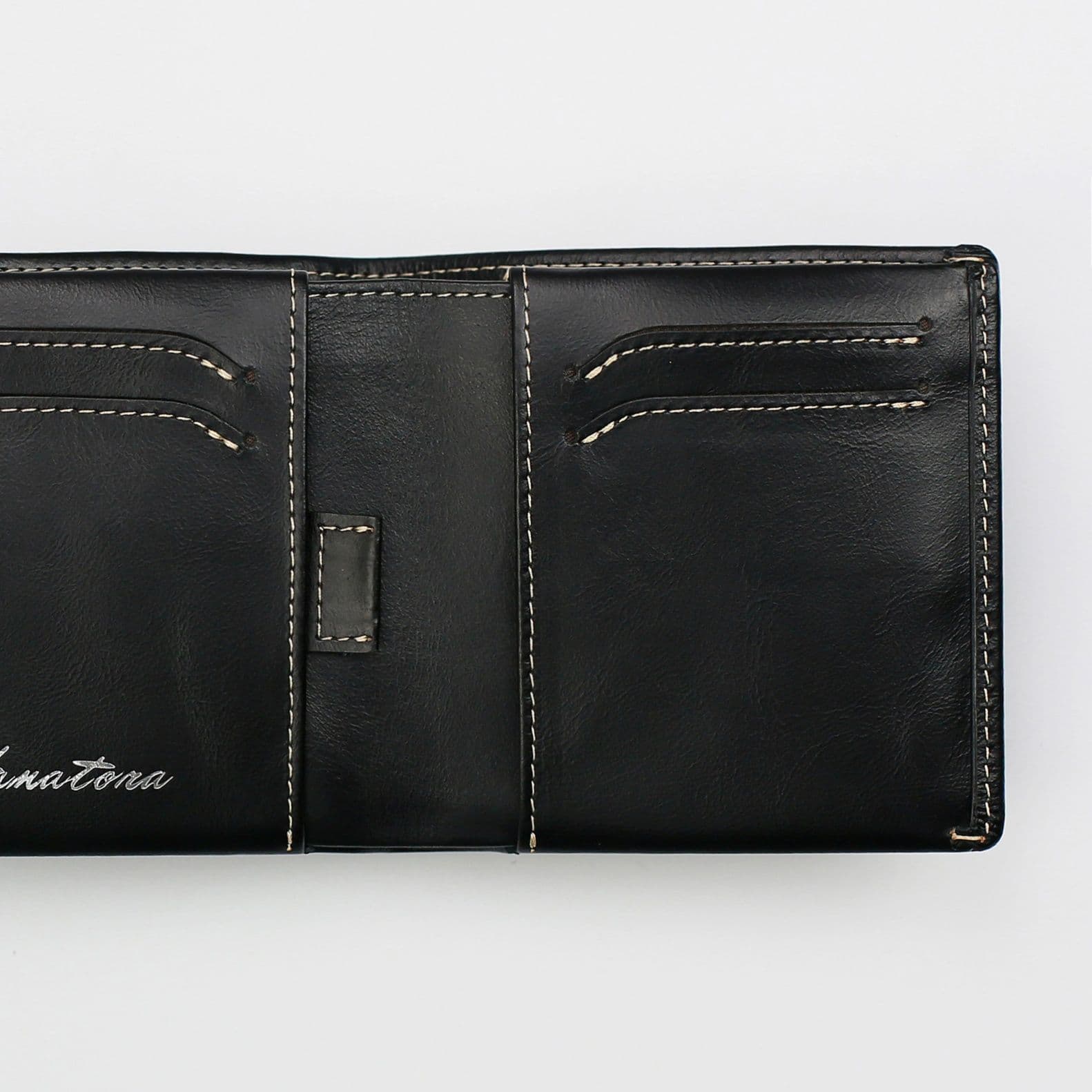 コンパクト 財布 職人技光る薄型二つ折り財布