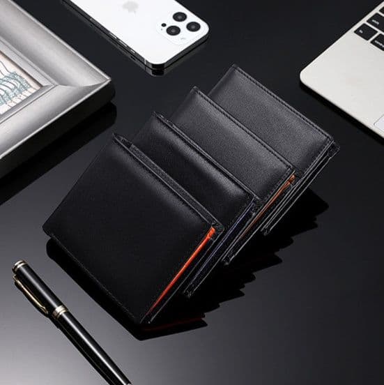 コンパクト 財布 上質レザー 二つ折り財布 シンプル