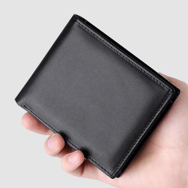 コンパクト 財布 上質レザー 二つ折り財布 シンプル