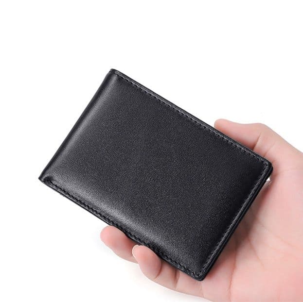 コンパクト 財布 シンプル洗練二つ折り財布