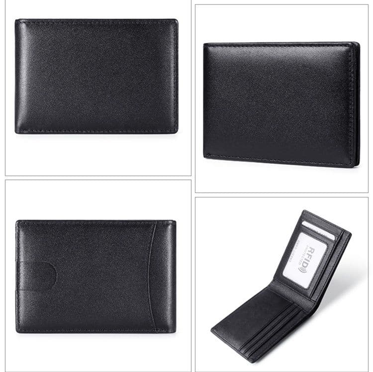 コンパクト 財布 シンプル洗練二つ折り財布