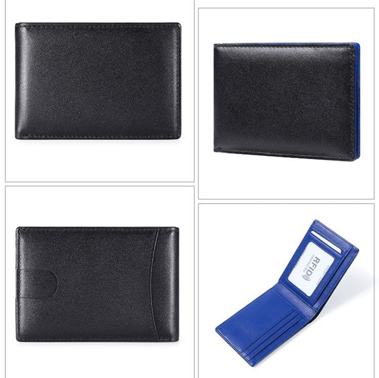 コンパクト 財布 シンプル洗練二つ折り財布