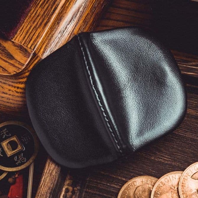 コンパクト 財布 レトロ調がま口コンパクト財布