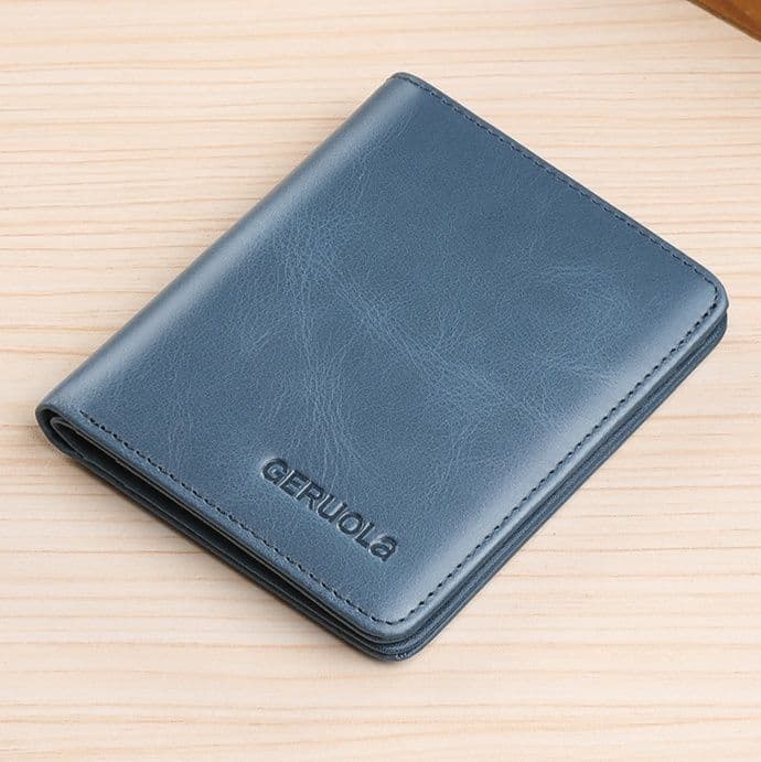 コンパクト 財布 職人技が光る本革二つ折り財布