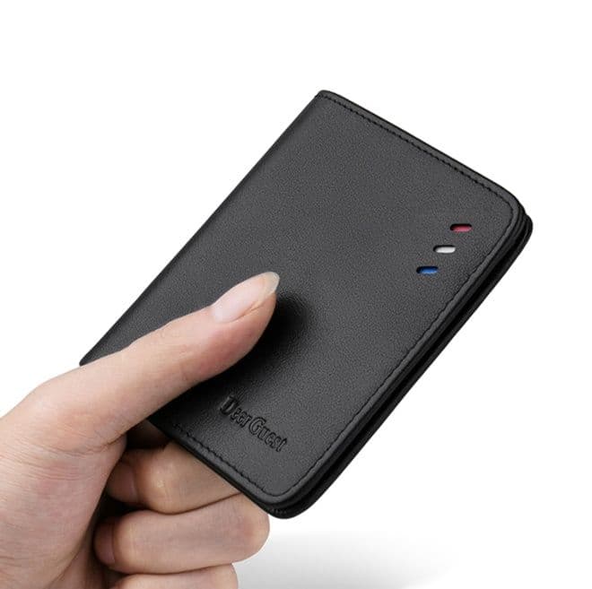 コンパクト 財布 上質レザー スリム二つ折り財布