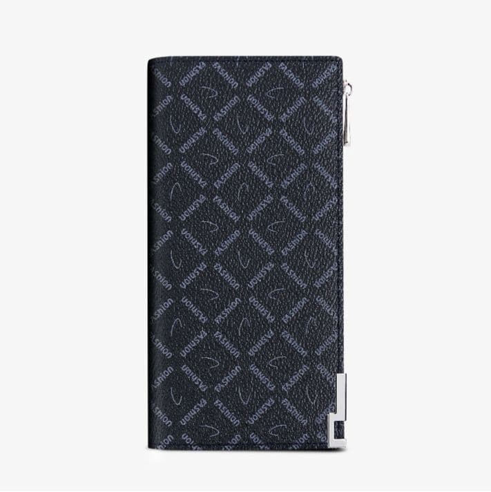 コンパクト 財布 格子柄スリム財布