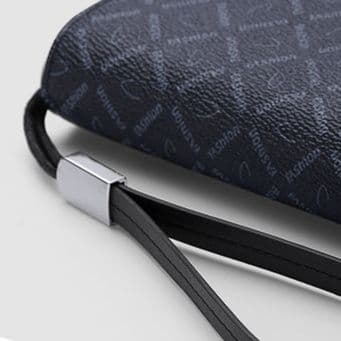 コンパクト 財布 格子柄スリム財布