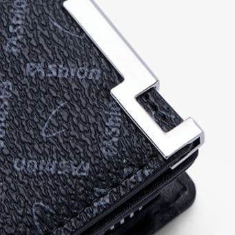 コンパクト 財布 格子柄スリム財布