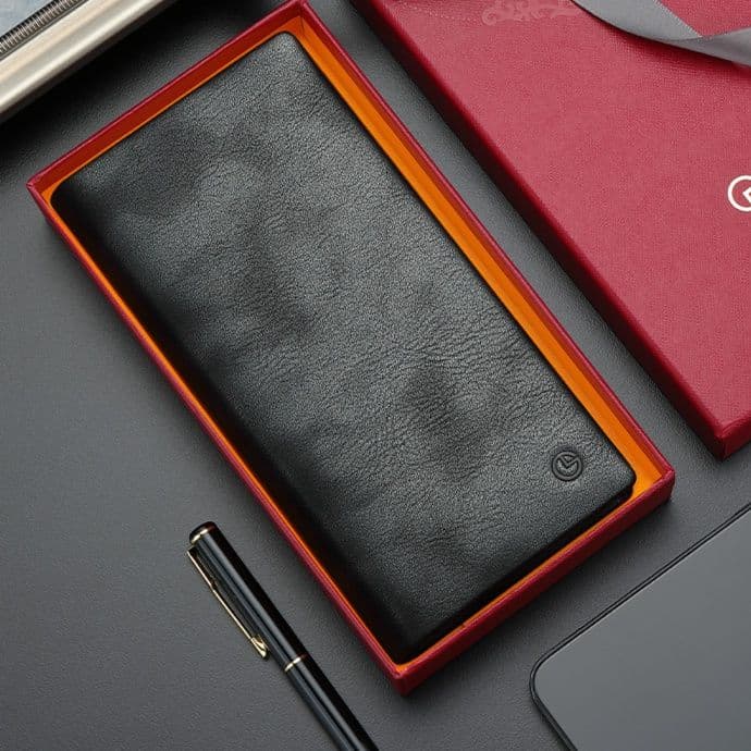 コンパクト 財布 上質本革の薄型長財布