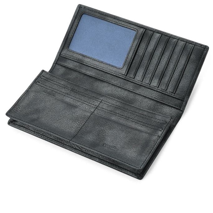 コンパクト 財布 上質本革の薄型長財布