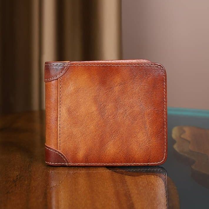 コンパクト 財布 本革職人の匠技 三つ折りコンパクト財布