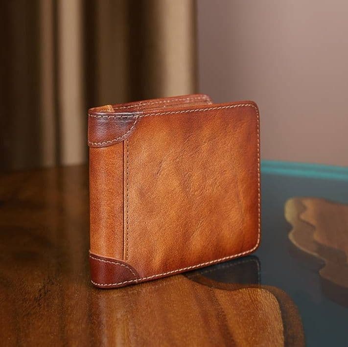 コンパクト 財布 本革職人の匠技 三つ折りコンパクト財布