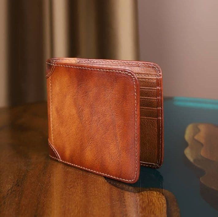 コンパクト 財布 本革職人の匠技 三つ折りコンパクト財布