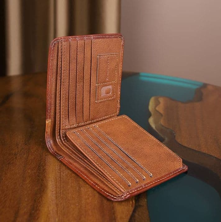 コンパクト 財布 本革職人の匠技 三つ折りコンパクト財布