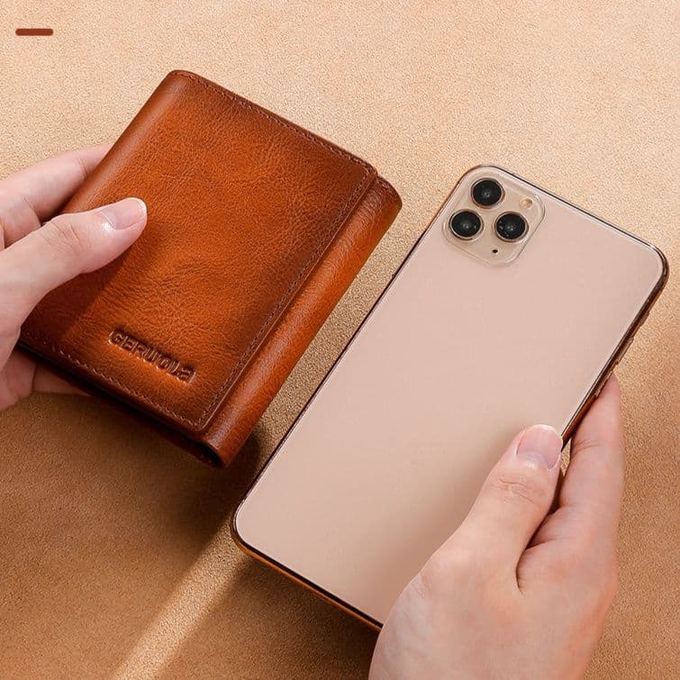 コンパクト 財布 双層大容量コンパクト三つ折り財布