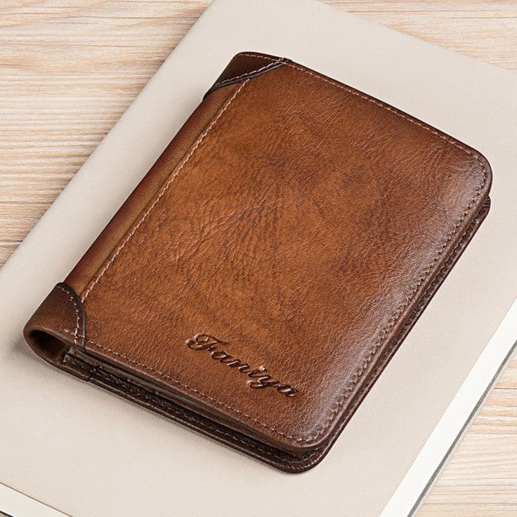 コンパクト 財布 高級本革二つ折りミニマム財布