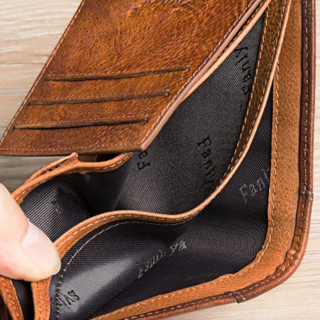 コンパクト 財布 高級本革二つ折りミニマム財布