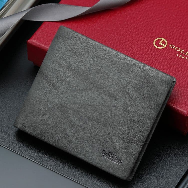 コンパクト 財布 上質レザー 二つ折り財布